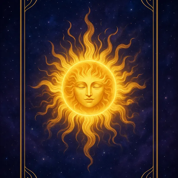 The Sun, Aries Sun, center of Sarah's Western identity